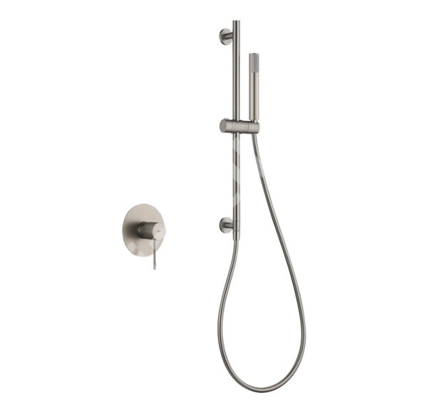 Комплект смесители за вграждане Line Brushed Nickel - IMEX