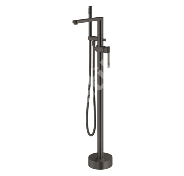 Стоящ смесител за вана с душ Dual Gun Metal - Mariner Rubinetterie