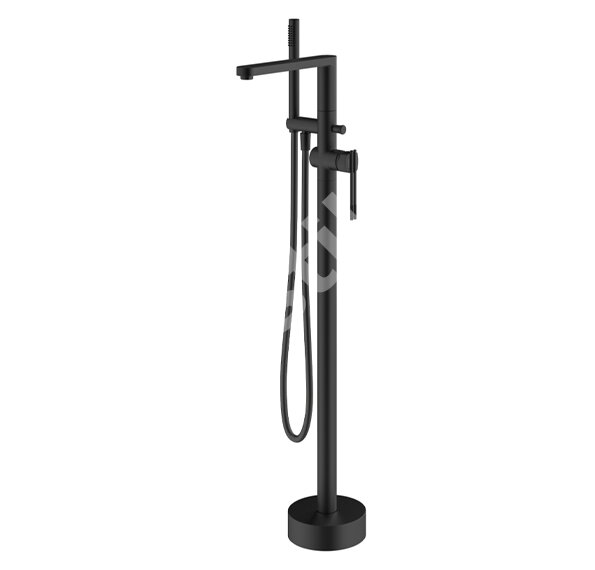 Стоящ смесител за вана с душ Dual Black Matte - Mariner Rubinetterie