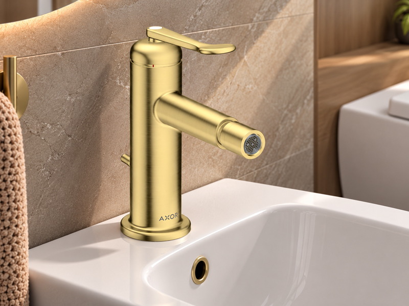 Смесител за биде Archivio Brushed Brass - Axor 4