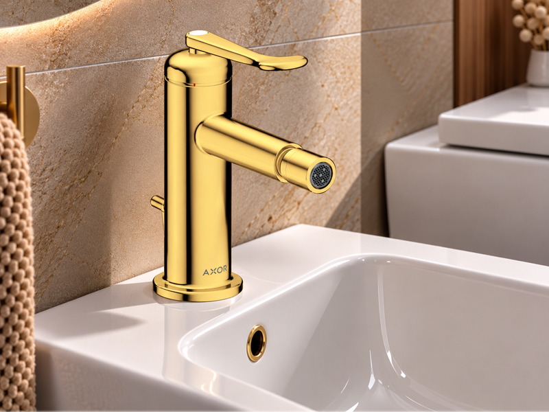 Смесител за биде Archivio Polished Gold Optic - Axor 4