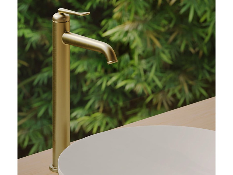 Висок смесител за мивка Archivio Brushed Brass - Axor 4