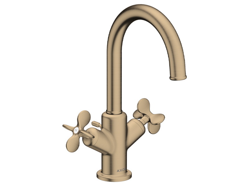 Смесител за мивка Archivio Brushed Bronze - Axor