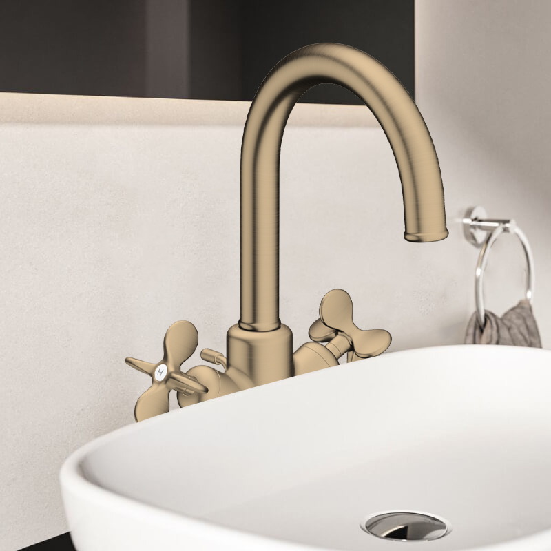 Смесител за мивка Archivio Brushed Bronze - Axor 4