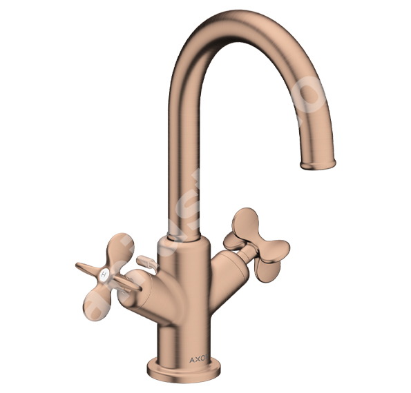 Смесител за мивка Archivio Brushed Red Gold - Axor