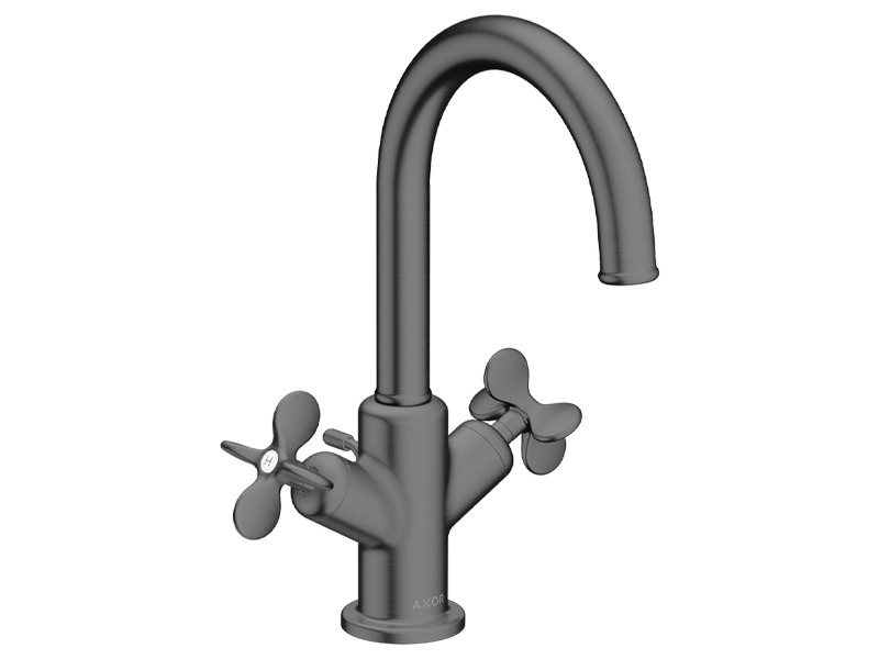 Смесител за мивка Archivio Brushed Black Chrome - Axor