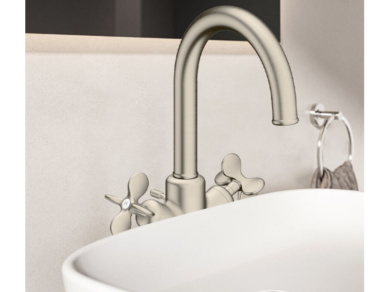 Смесител за мивка Archivio Brushed Nickel - Axor
