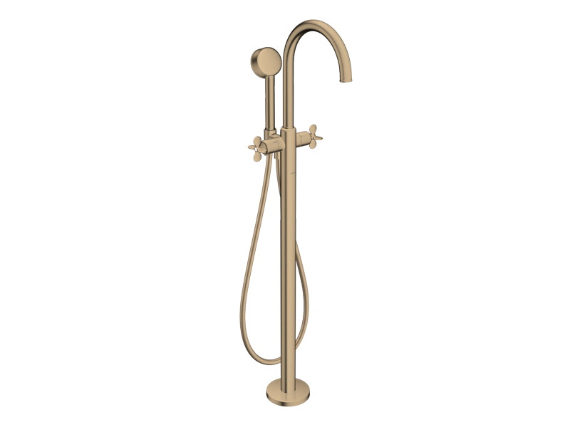Стоящ смесител за вана Archivio Brushed Bronze - Axor