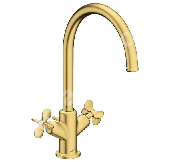Смесител за мивка Archivio Brushed Gold Optic 210 - Axor