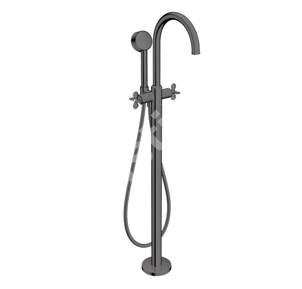 Стоящ смесител за вана Archivio Polished Black Chrome - Axor