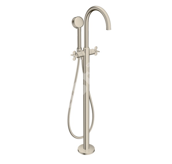 Стоящ смесител за вана Archivio Brushed Nickel - Axor