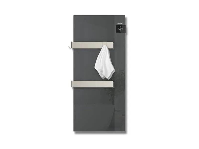 Електрически отоплител за баня Onsen Silk Anthracite 750W - Tedan