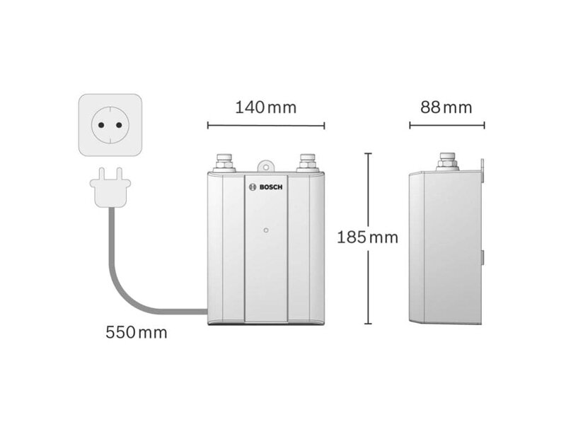 Проточен бойлер TR4000 8 ET - Bosch 3