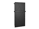 Лира за баня Alux Black със сушилник Scala Black
