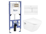 Структура Duplo S Compact и тоалетна + бутон A890224300