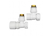 Комплект спирателни кранове White Matt