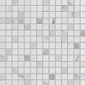 Mosaico Statuario White Rett