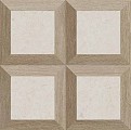 V Stone Frame White Nat 