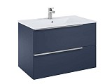 Шкаф с мивка БЕЗ ДРЪЖКИ Elegant Plus Night Blue