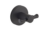 Двойна закачалка Felce Black Matt