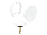 Капачка Visign MT5 за преливник и тапа за сифон Бял 725815